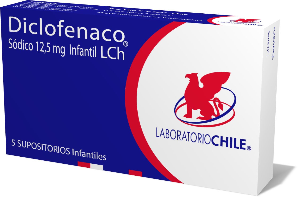Diclofenaco sódico infantil 12,5 mg