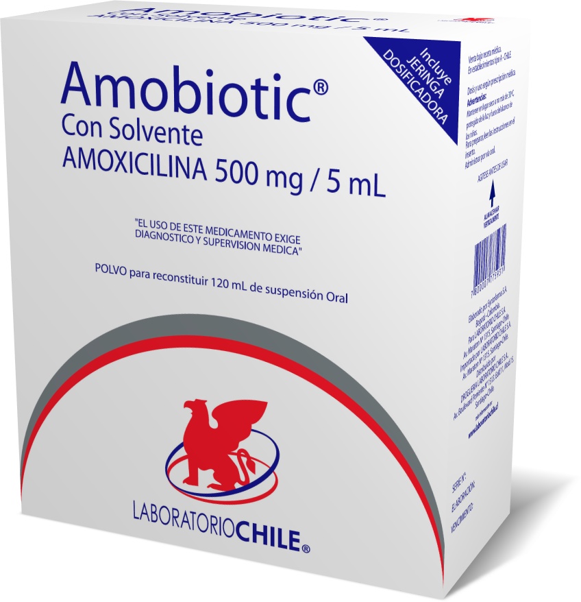 Amobiotic 500 mg / 5 mL