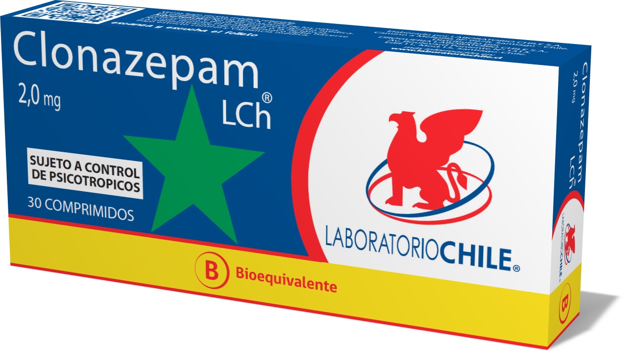 Clonazepam 2,0 mg