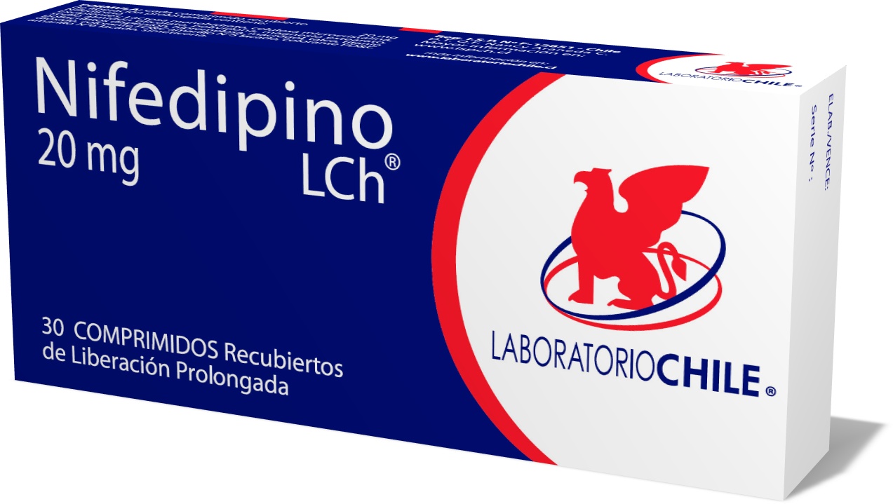 Nifedipino 20 mg