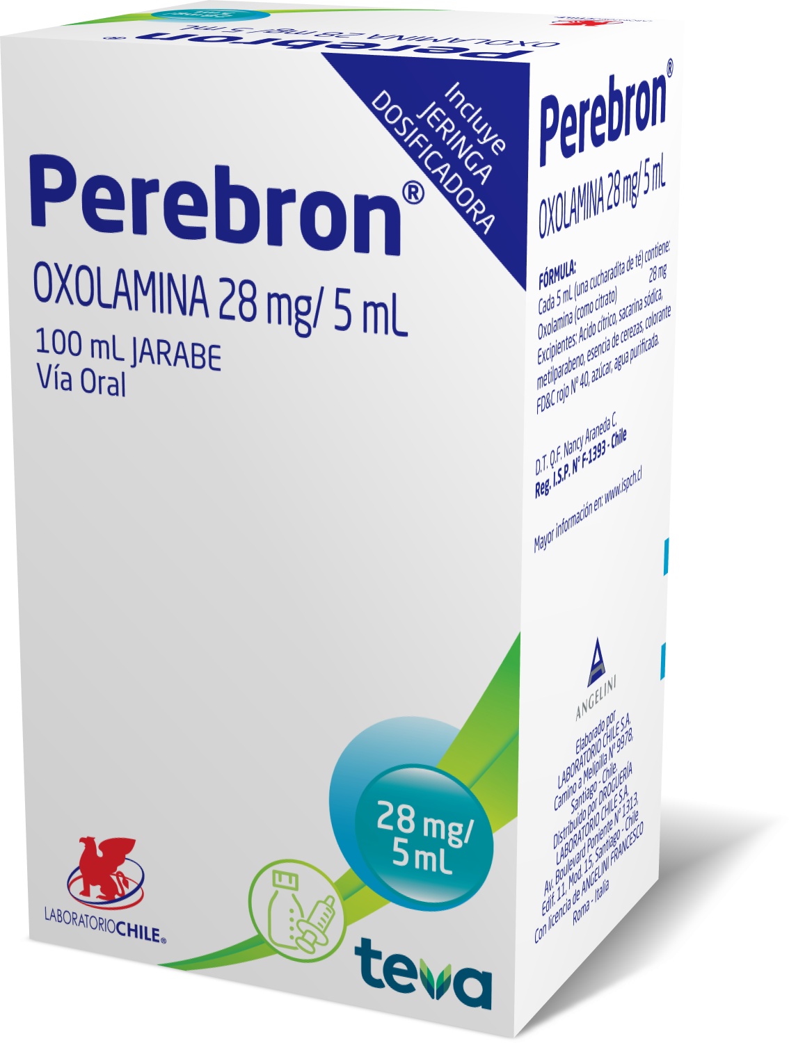 Perebron Infantil 28 mg / 5 mL