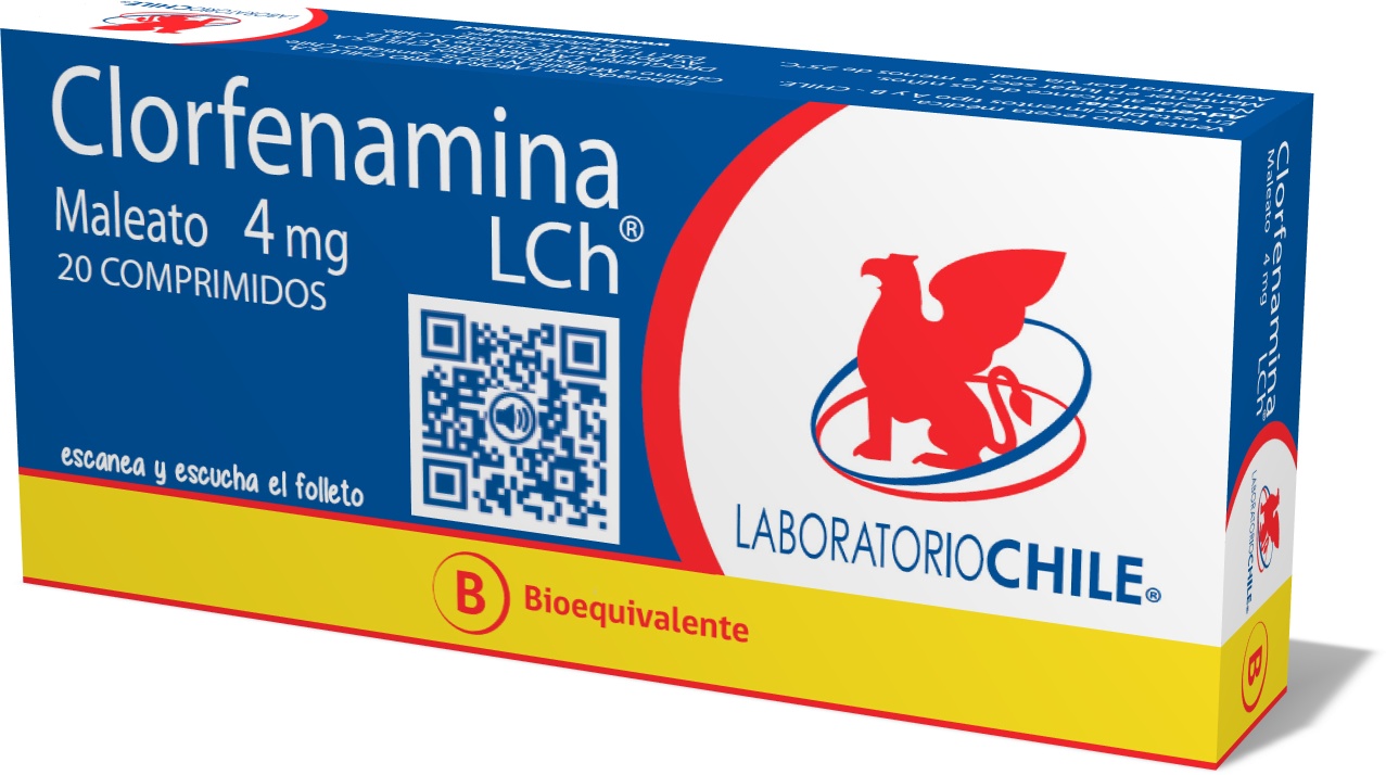 Clorfenamina maleato 4 mg