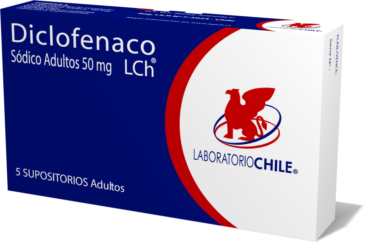 Diclofenaco Sódico adultos 50 mg