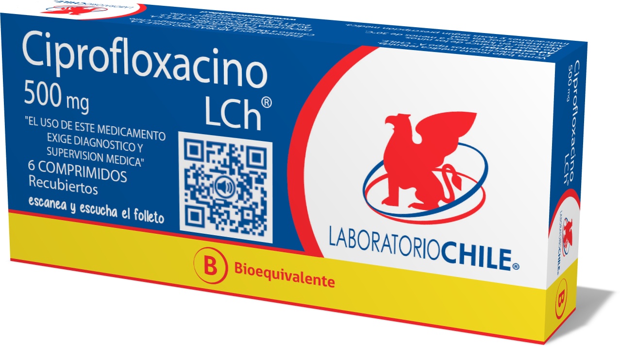 Ciprofloxacino 500 mg