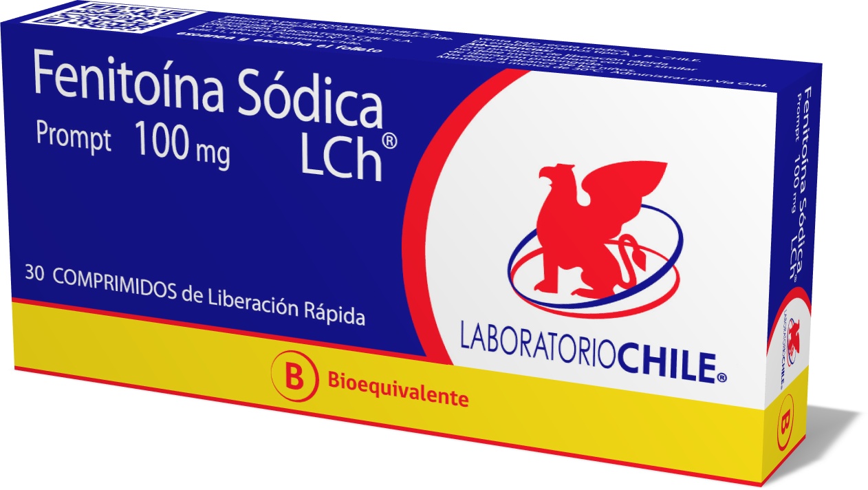 Fenitoína Sódica 100 mg - Laboratorio Chile | Teva