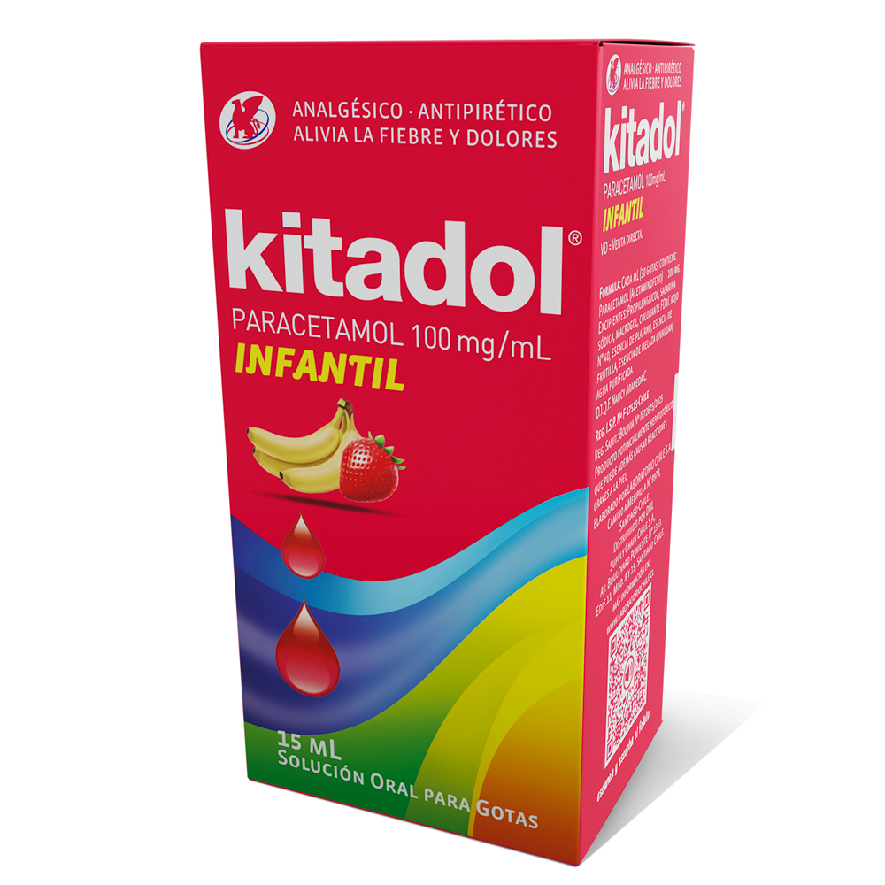 Kitadol Parcetamol Infantil Gotas 15 ml