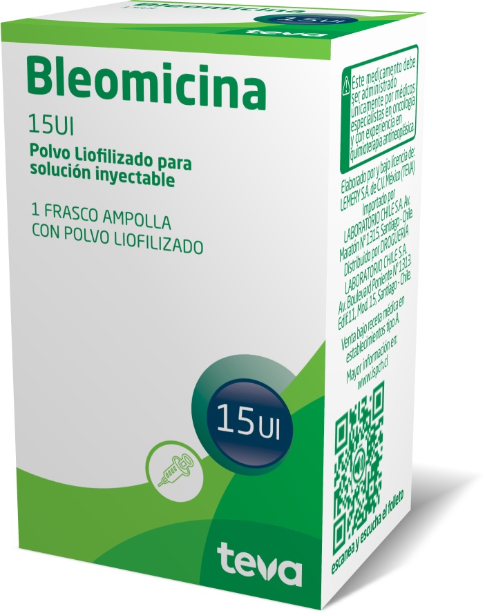 Bleomicina 15 UI