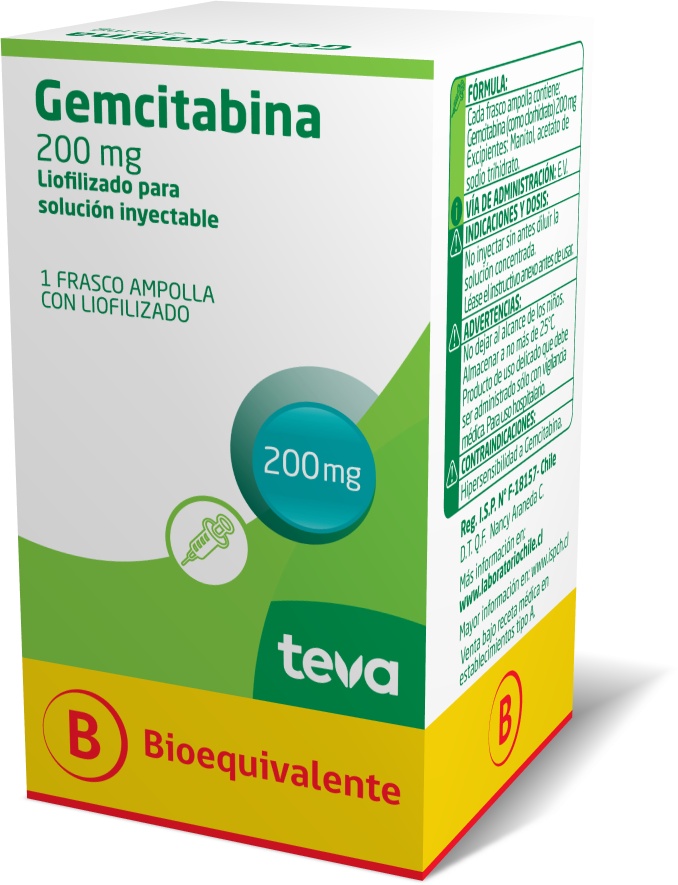 Gemcitabina 200 mg