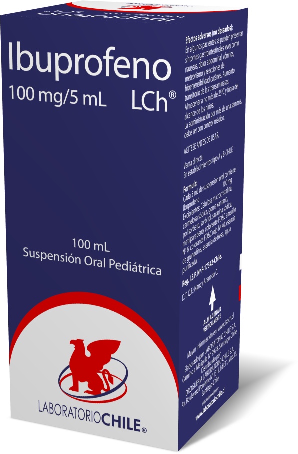 Ibuprofeno 100 mg / 5 mL