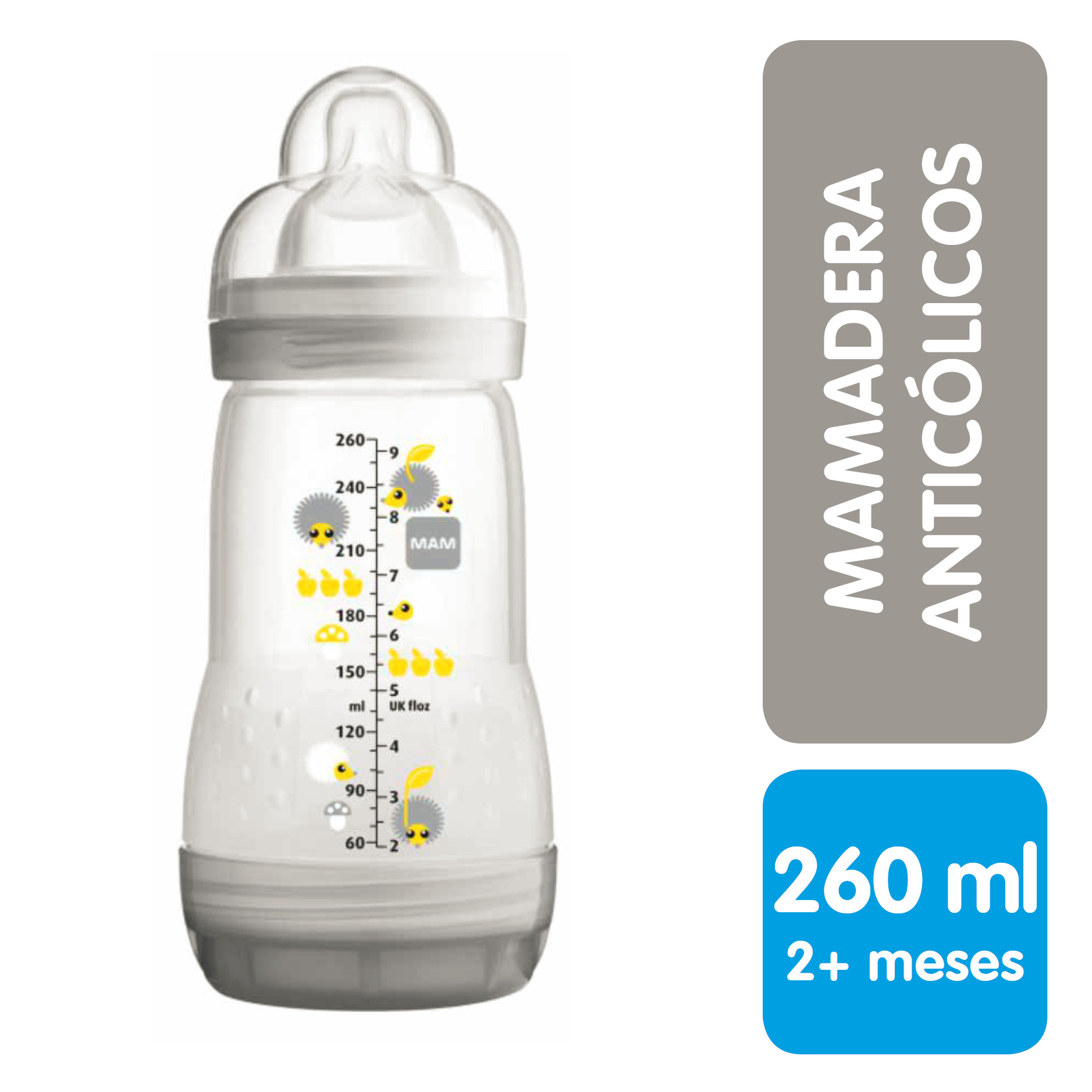 Mam Mamadera Anticólicos 260 mL