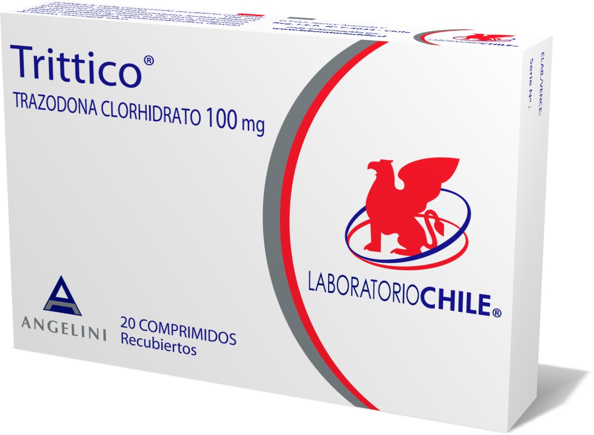 Trittico 100 mg | Laboratorio Chile | Teva