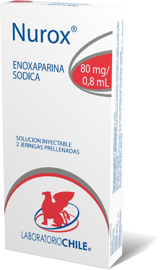 Caja frontal de Nuvox ochenta solución inyectable