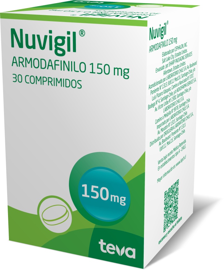 Fraternidad travesura yo Nuvigil® 150 mg - Laboratorio Chile | Teva