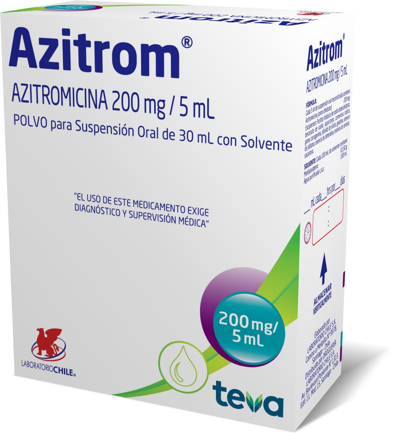 Azitrom 200 mg / 5 mL