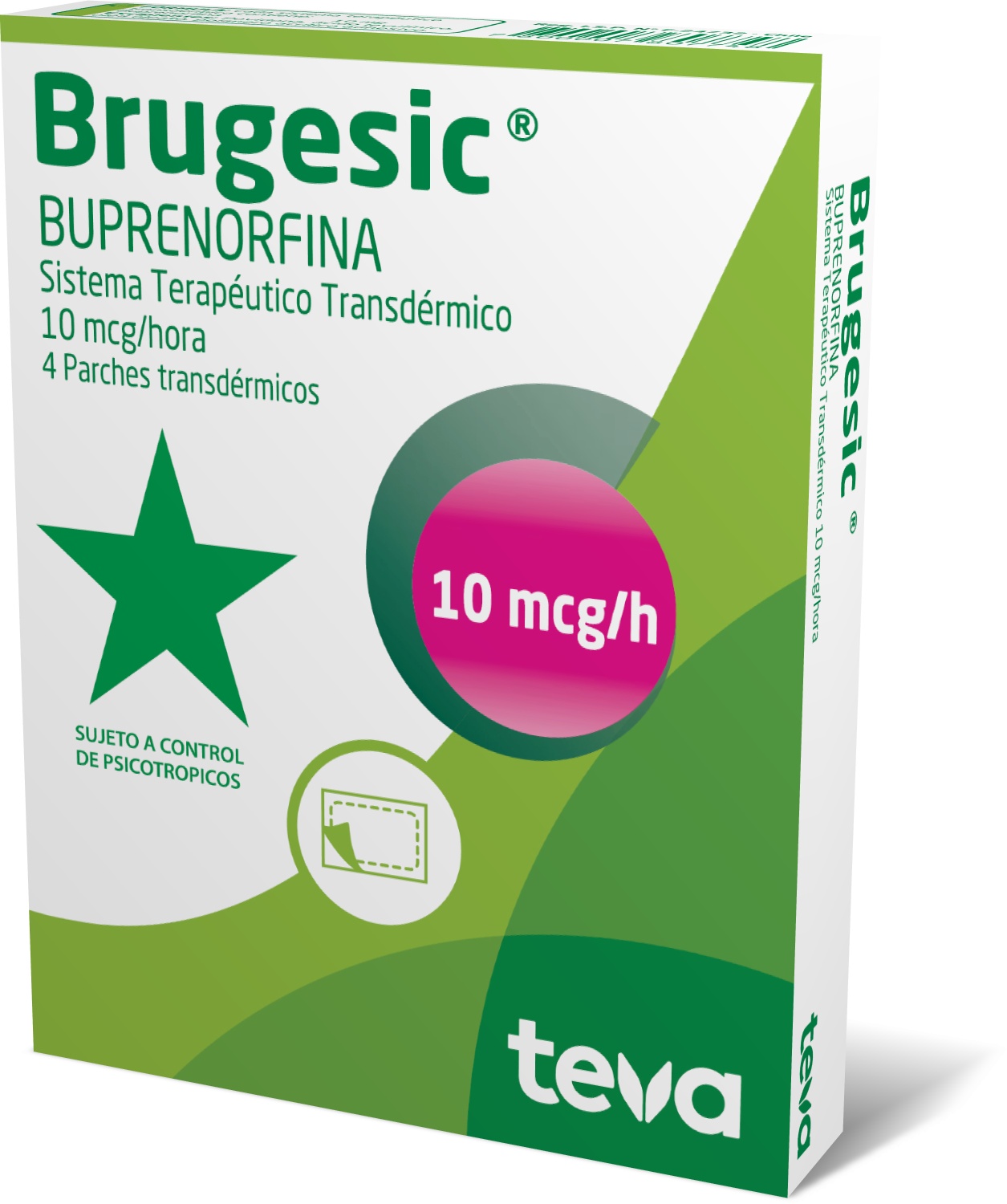 Brugesic 10 mcg / hora