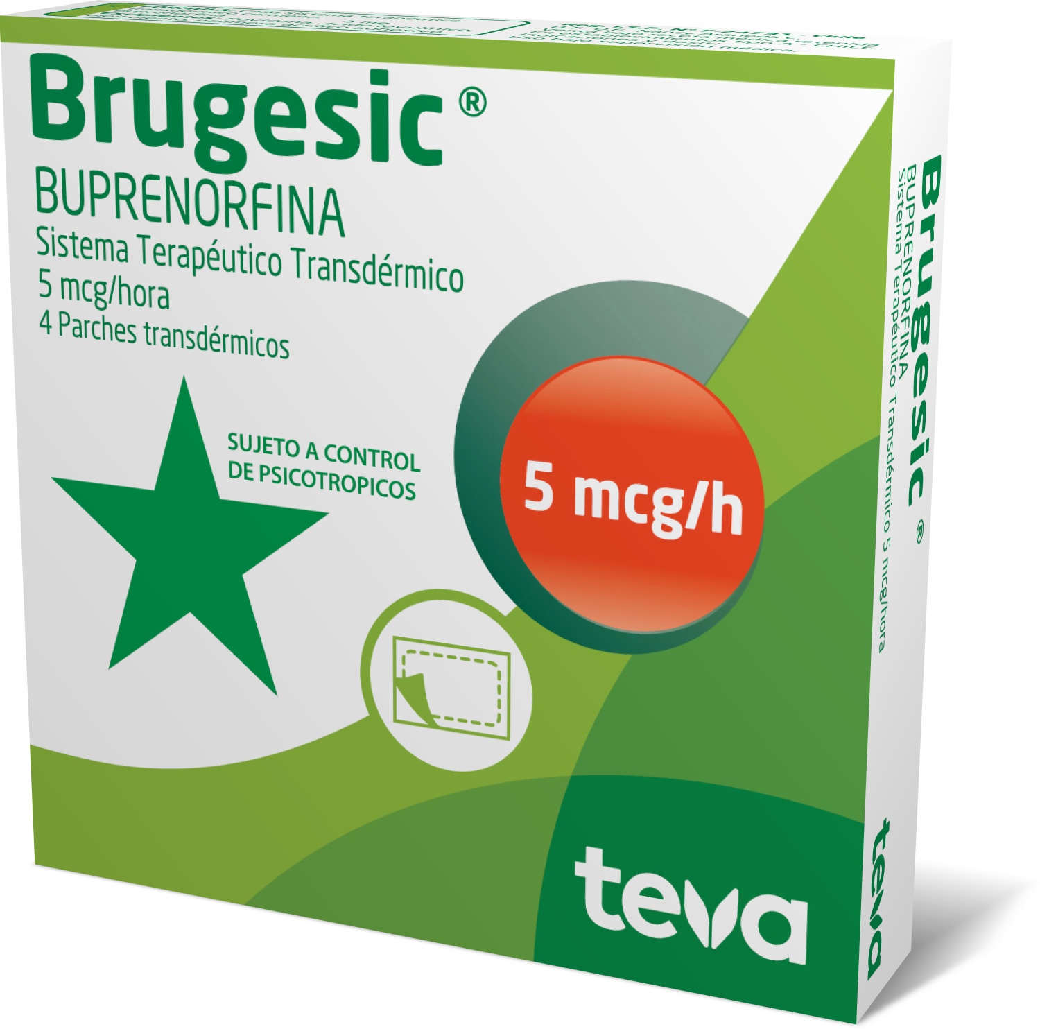 Brugesic 5 mcg / hora