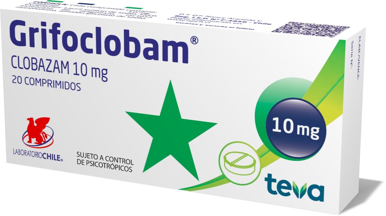 Grifoclobam 10 mg