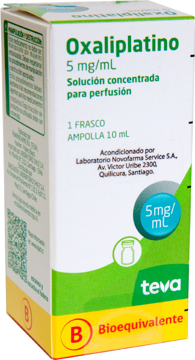 Oxaliplatino 5 mg / 10 ml
