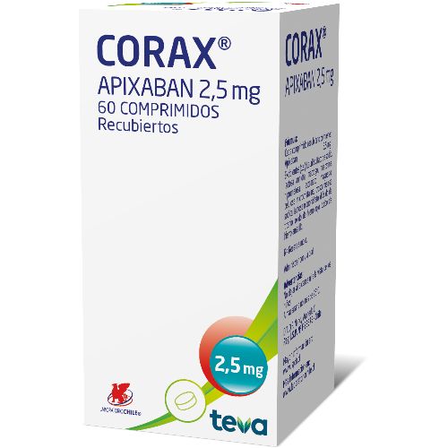 Caja de Corax 2,5 mg