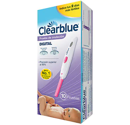 Clearblue Prueba de Ovulacion Digital Laboratorio Chile Teva