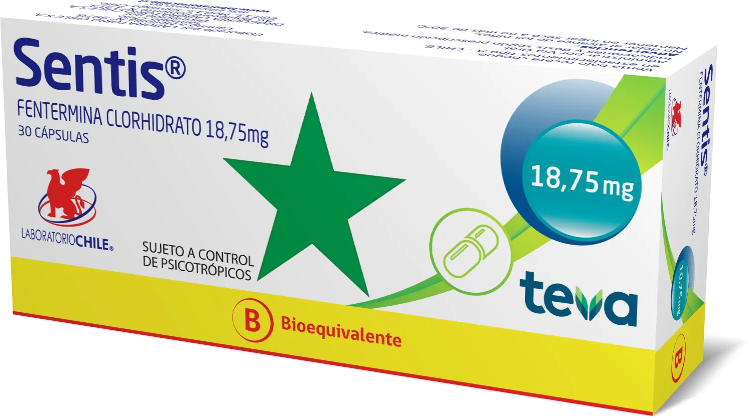 Sentis 18,75 mg